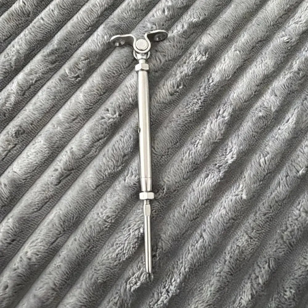 Swage Surface Mount Turnbuckle for 1/8